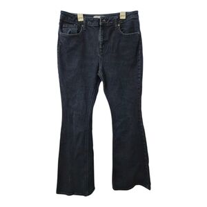 Antonio Melani Dark Wash Bootcut/flare Jeans Size 30 Stretch Denim Mid Rise